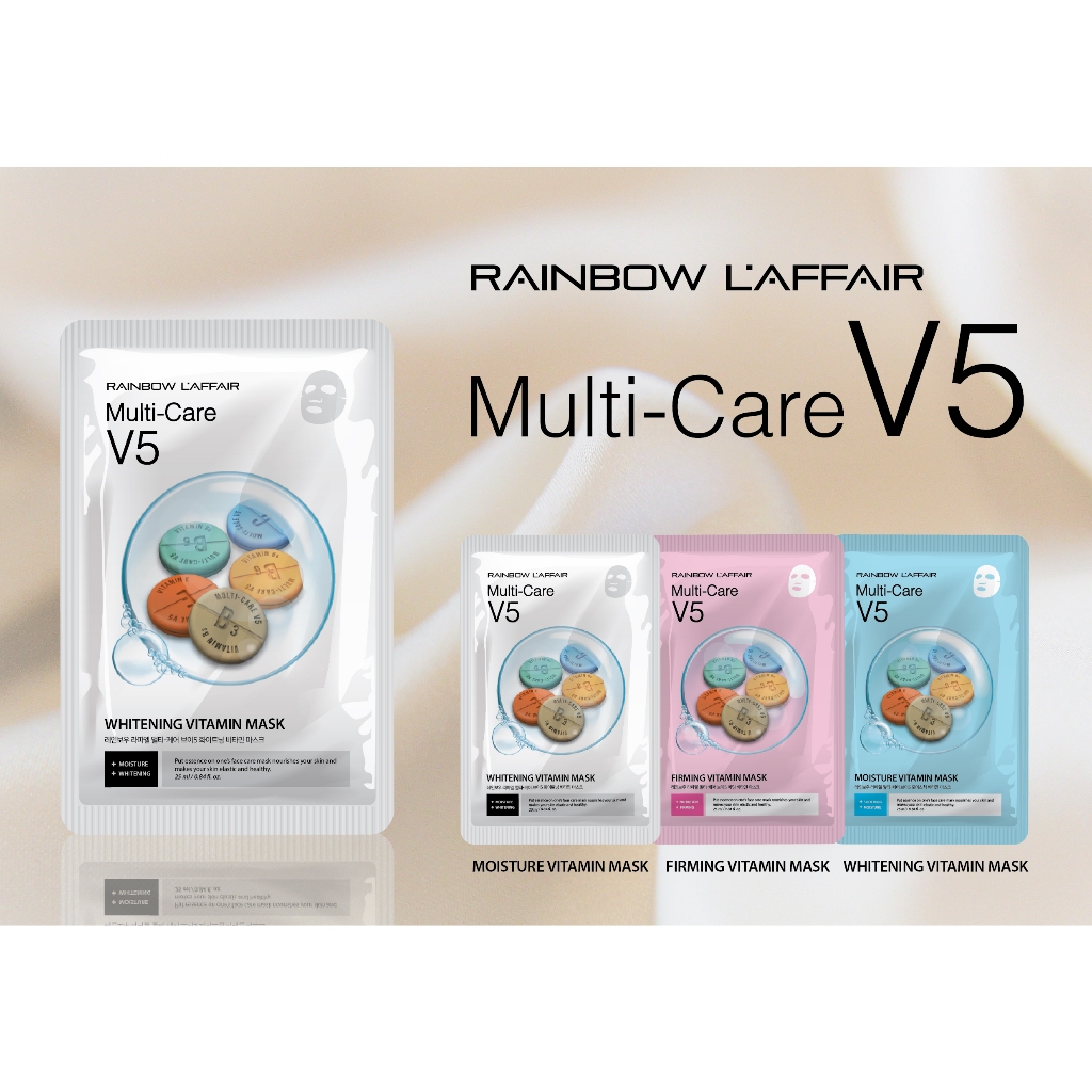 Mặt Nạ Dưỡng Da Rainbow L'Affair Multi-Care V5 Moisture 25ml
