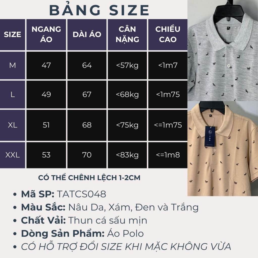 Áo Thun Có Cổ Nam LIYOR Áo Thun Nam Polo ngắn tay co giãn không tróc hình không nhăn form regular sang trọng  ATCS048