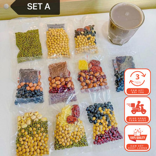 10 gói hạt làm sữa mix sẵn nhiều loại