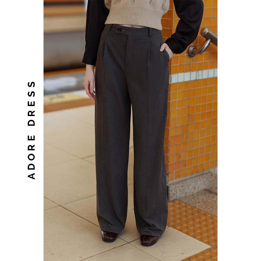 Quần Culottes casual style tuytsy trơn 2 màu  313TR2006 ADORE DRESS