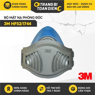 Mặt nạ phòng độc 3m hf52 / 1744 / 1700 chính hãng bộ mặt nạ 3m lọc bụi mịn, khói bụi, virus