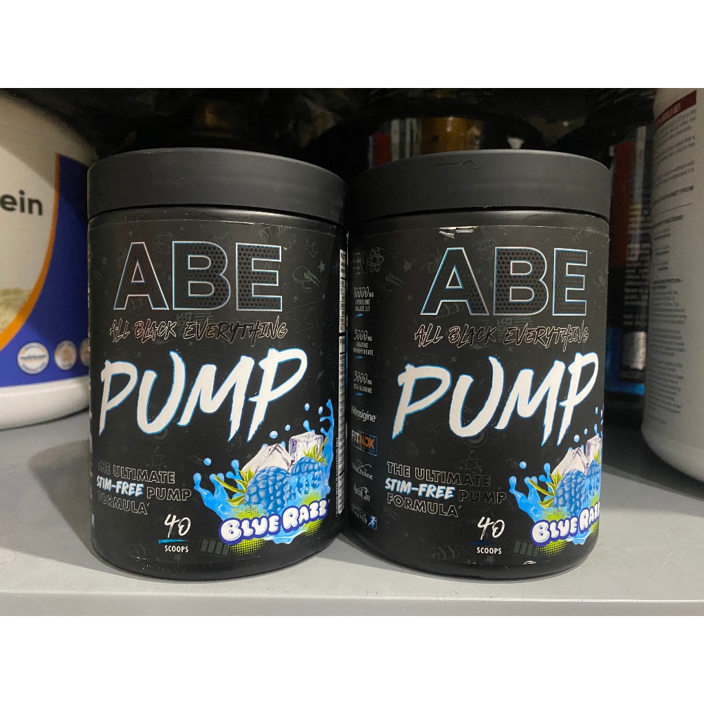 Bột tăng sức mạnh pre workout ABE PUMP 40 lần, tập trung tỉnh táo tăng cường sức mạnh KHÔNG CAFFEIN từ APPLIED NUTRITION