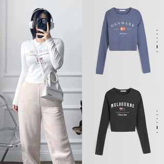 [ SALE] Áo thun croptop Bershka Authentic
