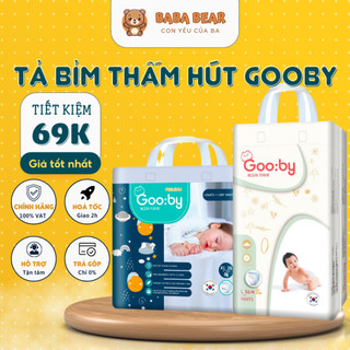 Tã/bỉm quần Gooby Premium - Chuyên gia bỉm đêm, chống trào đến 12h Size M/L/XL/XXL cho bé từ 6kg - 16kg