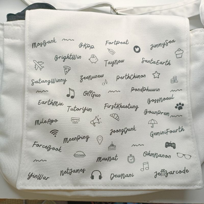 Túi đeo chéo thập cẩm OTP BL Thái Lan vải Canvas