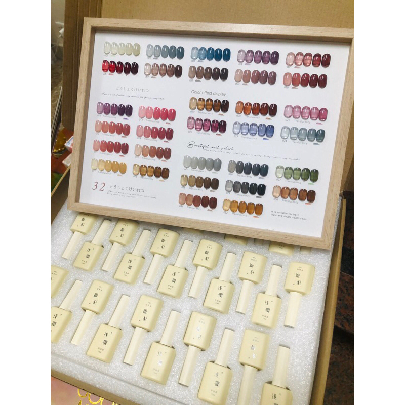 Set Thạch 32 Chai Tặng Kèm Bảng Màu Siêu To