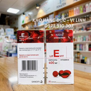Vitamin E Đỏ Nga 400Mr
