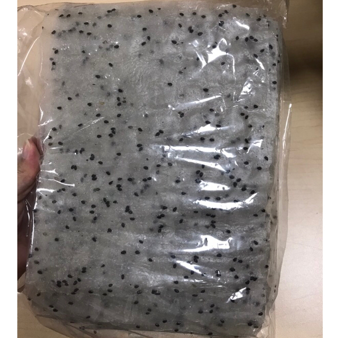 1 KG  BÁNH TRÁNG MÈ ĐEN BÌNH ĐỊNH