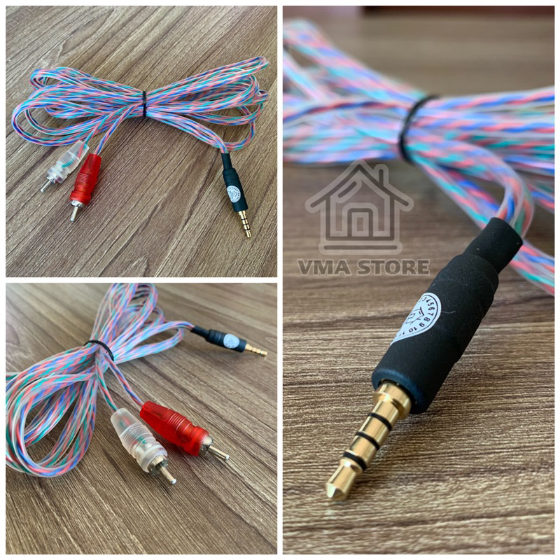 Dây live stream đa năng, dây live stream Mixer - Vang Số - Ampli, dài 2.5m , hàng chuẩn chất lượng | VMA STORE