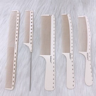 Lược cắt tóc nam nữ barber Makaro bản to, bản nhỏ , lược chia tóc Chuyên Nghiệp HVMAKERO