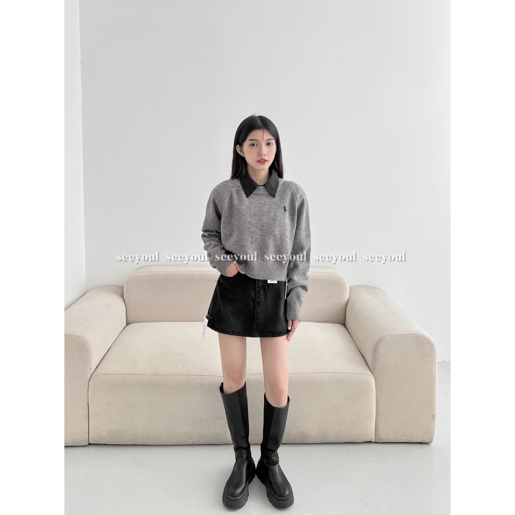 Áo len form lửng thuê ngựa-4488