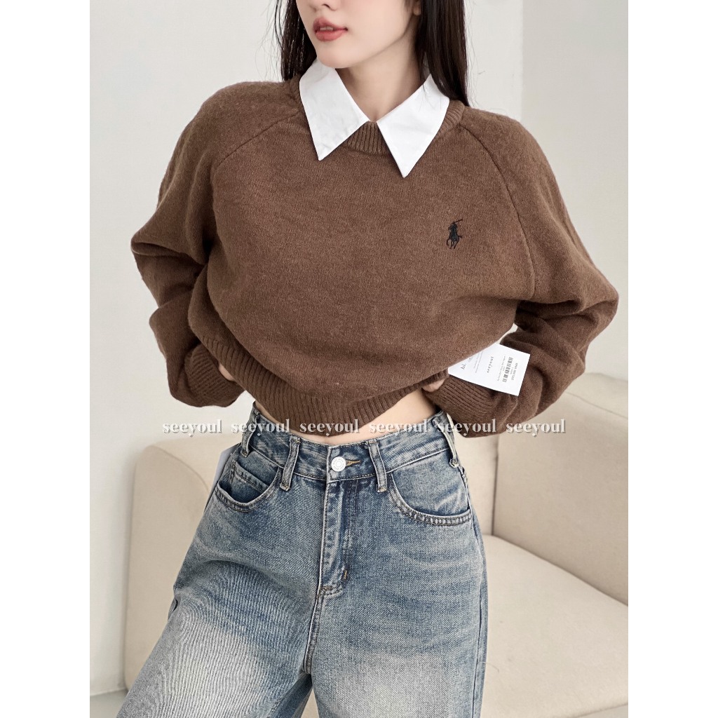 Áo len form lửng thuê ngựa-4488