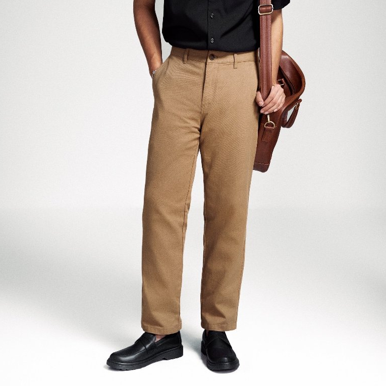 Quần kaki nam ICONDENIM form Straight Fit cá tính năng động - QKID0026