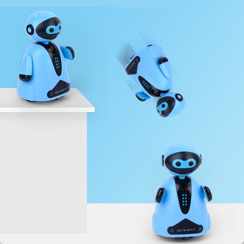 Đồ chơi robot thông minh cảm ứng chạy theo nét vẽ cho bé kèm bút và pin, quà tặng sinh nhật cho bé