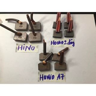 Bộ 4 cái than đề xe howo, hino than đề howo a7, than đề howo 2 dây, than đề hino