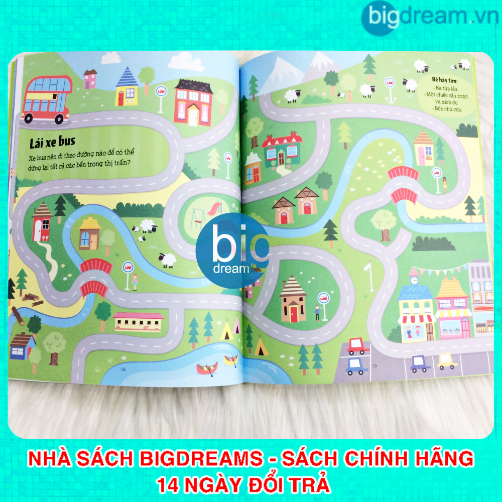 Sách - Mê Cung Phát Triển Tư Duy Tập 1 - Rèn luyện khả năng tập trung, phát triển thị giác và trí thông minh cho bé