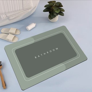 Thảm lau chân chống trơn chống trượt mềm mại 50x80cm siêu thấm hút chất liệu bền bỉ dày dặn