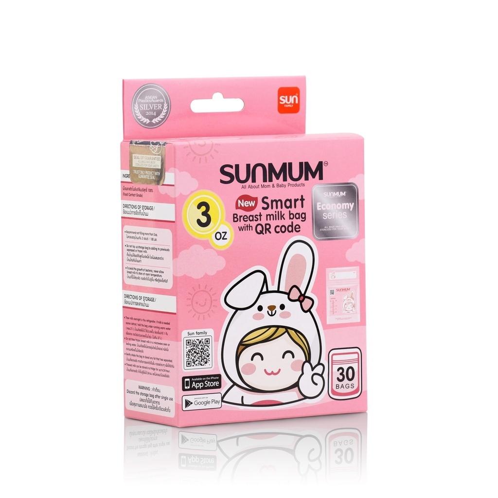 Túi trữ sữa Sunmum 100ml