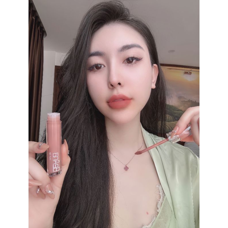 Son môi màu nâu tây, nâu nude, son Beana chính hãng, trang điểm tone tây sang chảnh, chất son vellvet lips lì lâu trôi