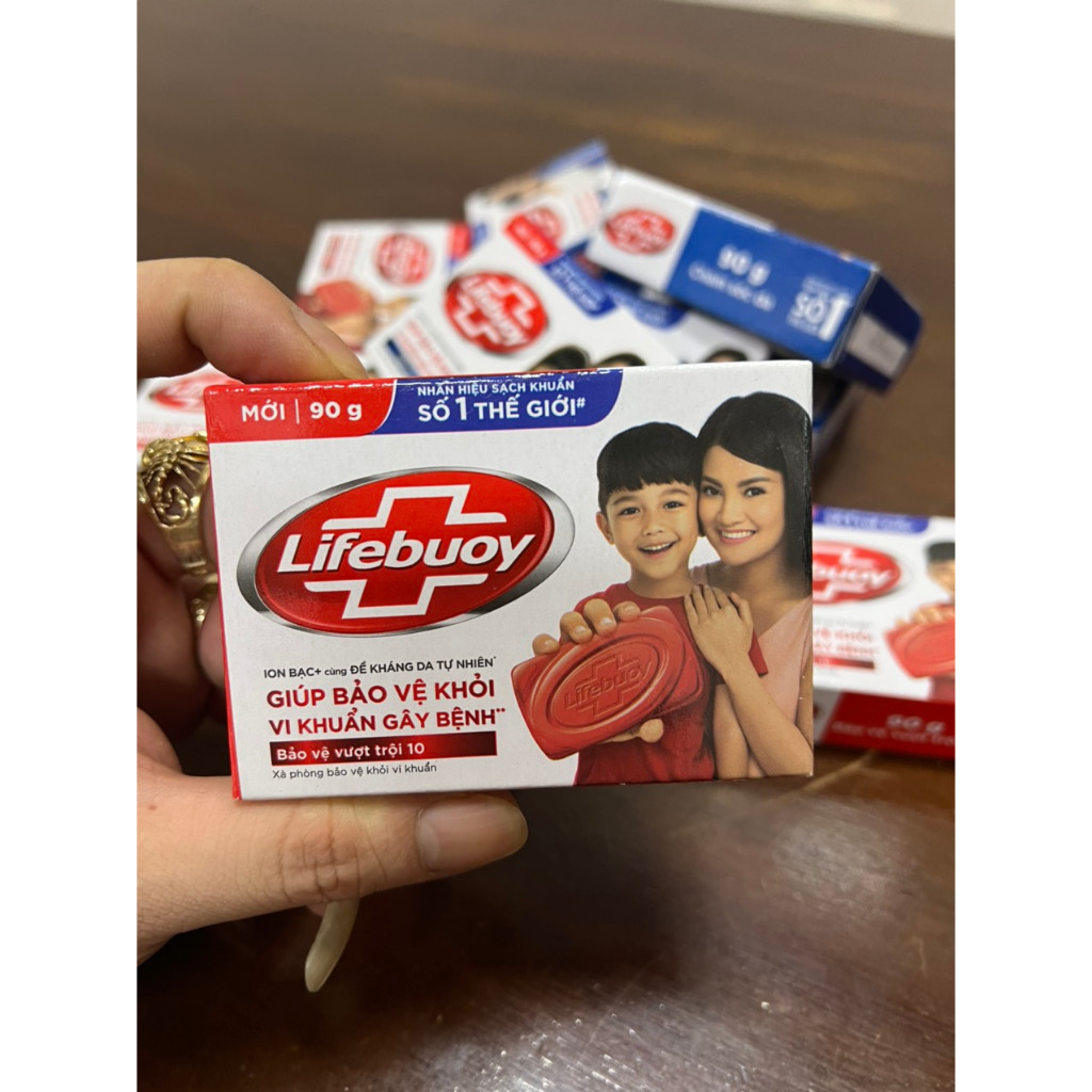 XÀ BÔNG LIFEBUOY BẢO VỆ VƯỢT TRỘI 90G