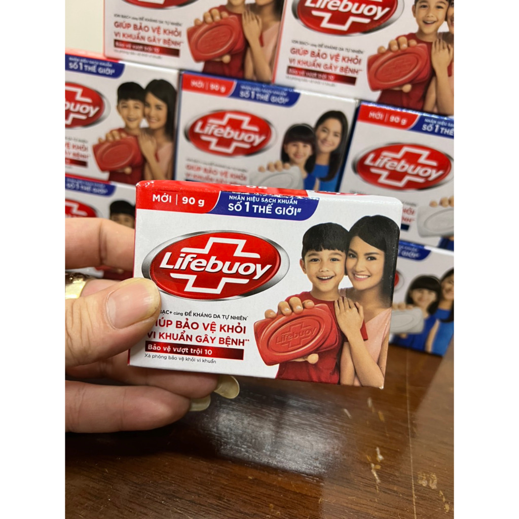 XÀ BÔNG LIFEBUOY BẢO VỆ VƯỢT TRỘI 90G