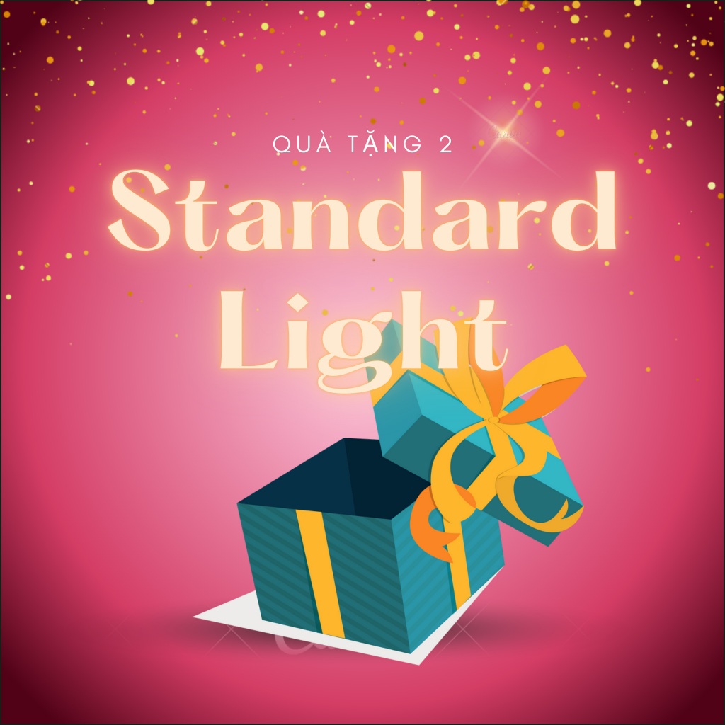 [Hàng tặng không bán] Standard Light 1 - Bộ ga Microfiber
