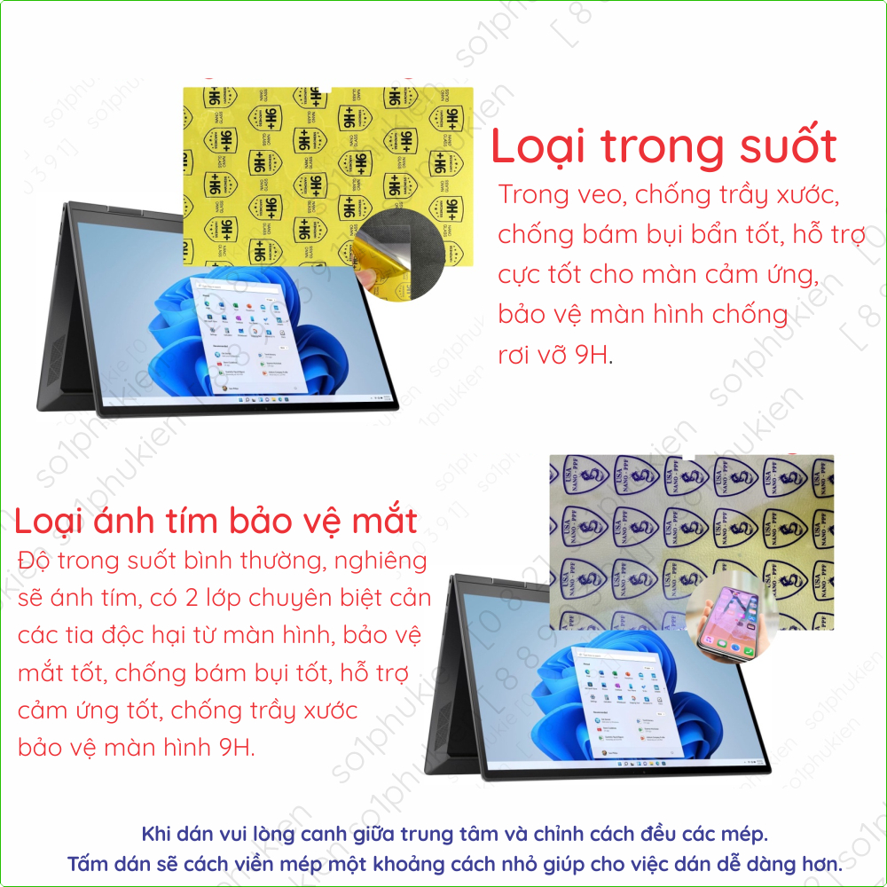 Dán cường lực HP ENVY x360 15.6 inch 2 in 1 Laptop PC 15 ee1000, 15 ew0023dx/ 15 fh0013dx loại nano trong suốt