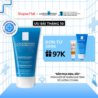 Gel làm sạch tế bào chết dành cho da nhạy cảm La Roche-Posay Ultra Fine Scrub Sensitive Skin 50ml