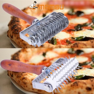 Dụng cụ lăn lưới / lăn đinh inox cán gỗ