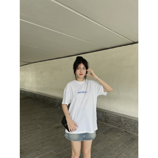 Ao thun tay lỡ from rộng áo phông lửa xanh
