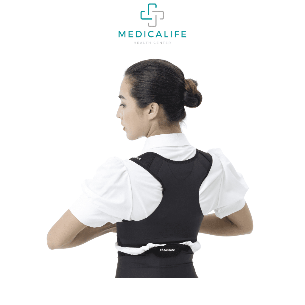 Đai chống gù lưng Bonbone Nhật Bản - PITA SAPO POSTURE phù hợp cho trẻ em và người lớn