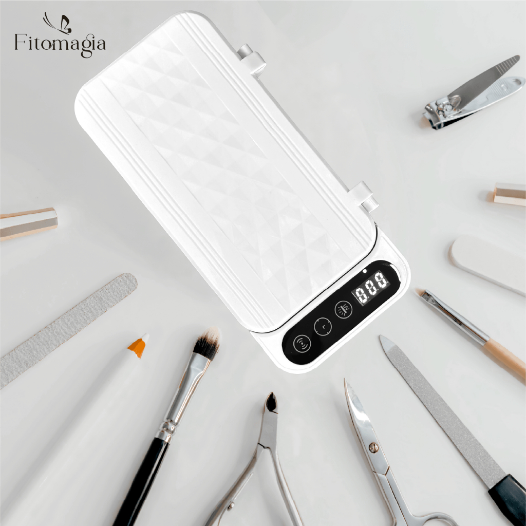 Máy Tiệt Trùng Tia UV YT-90  - Máy Vệ sinh Dụng Cụ Nail Bằng Sóng Siêu Âm và Tia UV