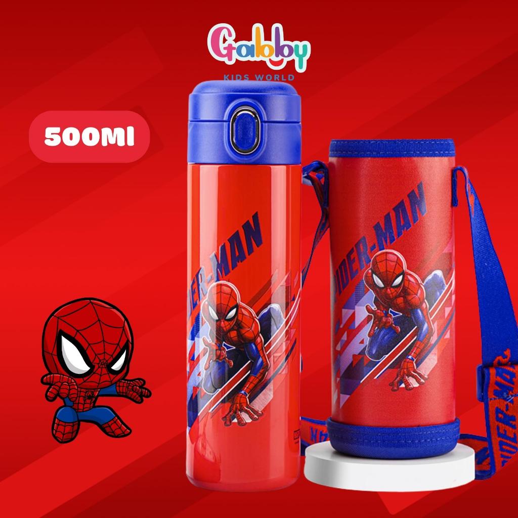 Bình Nước Giữ Nhiệt Hình Nhân Vật Người Nhện Spiderman Đáng Yêu Giữ Nhiệt Tốt