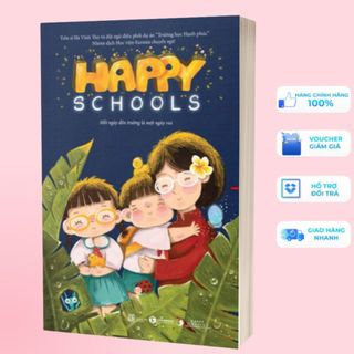 Sách - happy school - mỗi ngày đến trường là một ngày vui