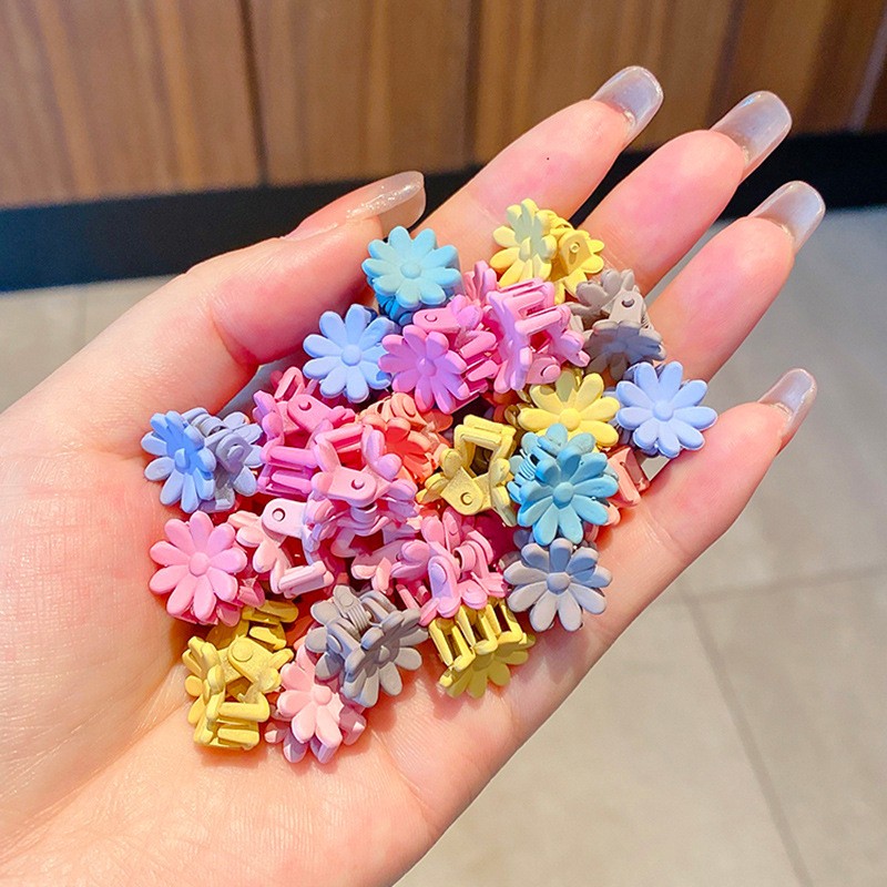 Túi 30 kẹp tóc càng cua nhí xinh xắn dễ thương phong cách Hàn Quốc cho bé yêu