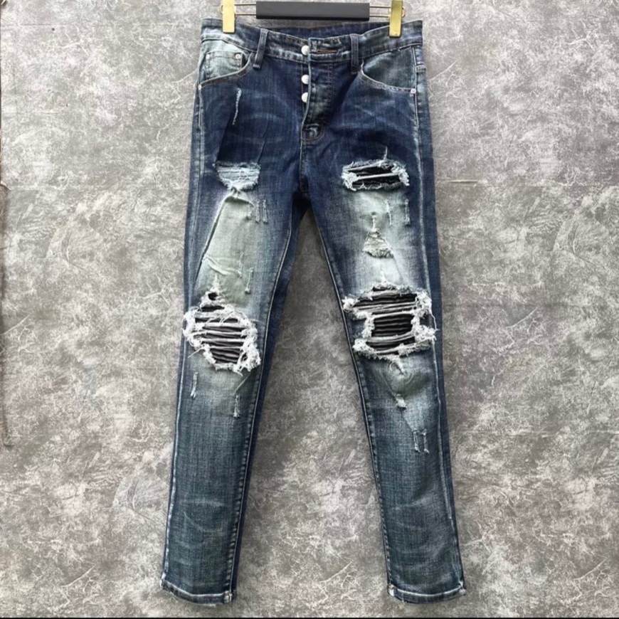 Quần Jean Nam Bạ Da Cao Cấp Chất Jean Bò Dày Dặn Chuẩn Đẹp.