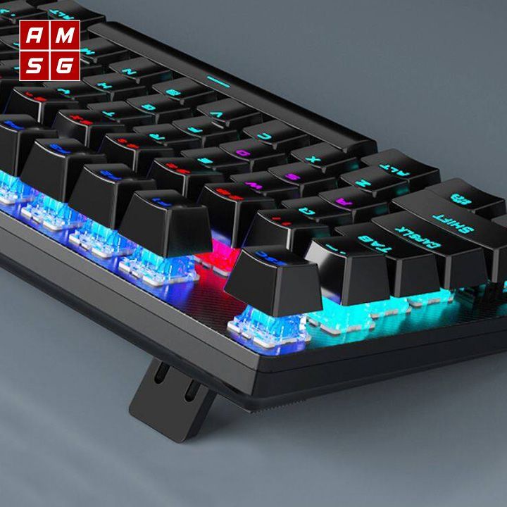 Bàn Phím Cơ, Bàn Phím Cơ Gaming BlueSwitch AULA LED Chính Hãng