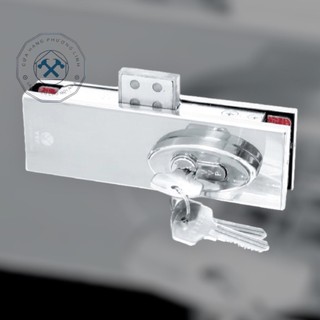 Khóa cửa kính cường lực vvp gắn sàn