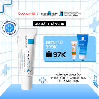 Kem Dưỡng giúp phục hồi độ ẩm & bảo vệ môi La RochePosay Cicaplast Lips 7.5ml