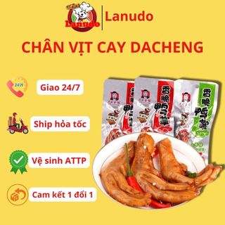Chân vịt cay tứ xuyên dacheng trung quốc loại 31.8gam  siêu ngon-Ăn vặt nổi tiếng giá rẻ
