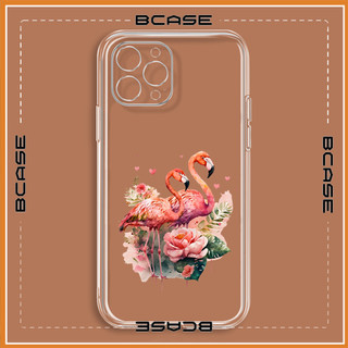 Ốp lưng iphone ốp chống bẩn Cặp đôi hồng hạc yêu ip 7plus 8plus x xsmax 11 12 13 14 pro max plus uh11