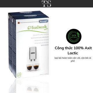 Hoả Tốc HN - Dung Dịch Tẩy Cặn Sinh Học Máy Pha Cà Phê, Ấm Siêu Tốc Delonghi EcoDecalk 100ML/500ML