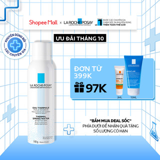 Nước xịt khoáng làm sạch và làm dịu cho da nhạy cảm La Roche-Posay Thermal Spring Water 150ml