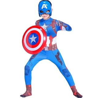 Bộ đồ hóa trang nhân vật captain america - đội trưởng mỹ - halloween cho trẻ em