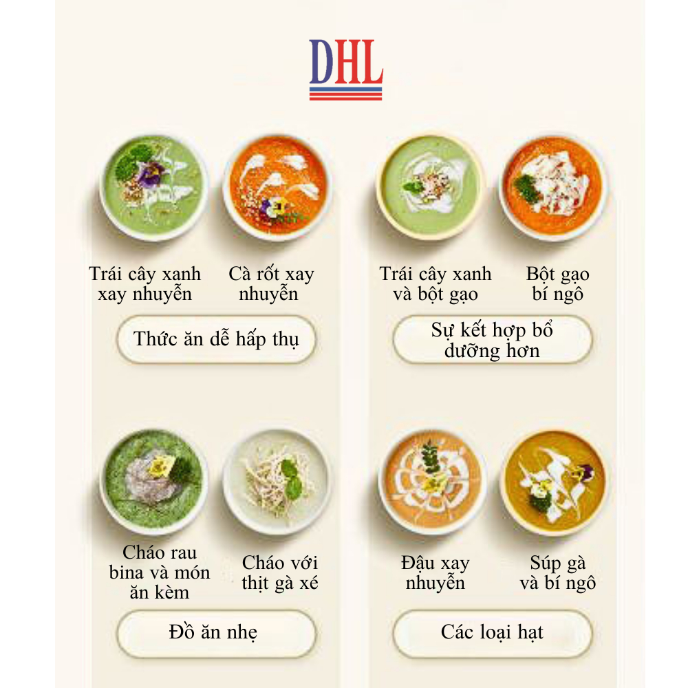 Máy xay mini Mitomo MT-350 cối thủy tinh 6 Lưỡi ,máy xay ăn dặm cho bé, xay thịt cháo sinh tố, tỏi ớt 300ml