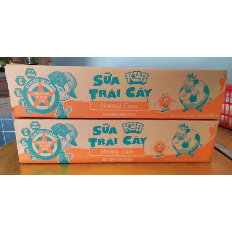 Thùng sữa kun  110ml