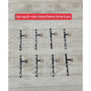 Cáp nguồn +Volum Redmi Note 6 pro Xiaomi