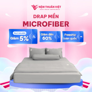 [Hàng tặng không bán] Platinum 1 - Bộ ga Microfiber