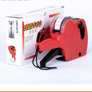 Hỏa Tốc- Máy Bấm Giá Tiền Sản Phẩm MX 5500 EOS (Tặng Kèm Mực)