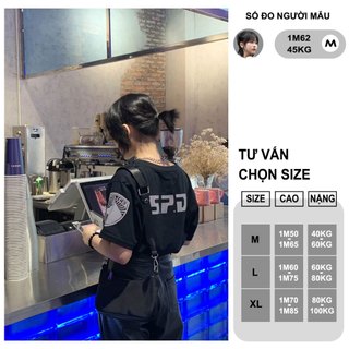Áo Thun Nam Nữ Unisex Form To Oversized In SPD